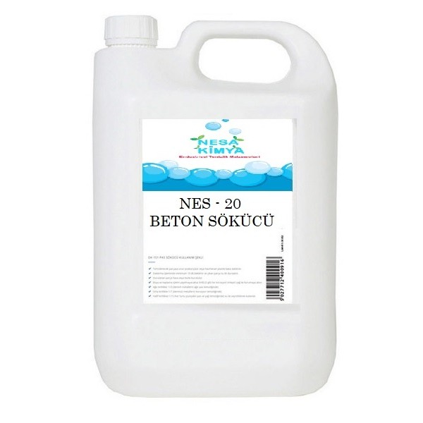 Beton Sökücü — 1 L, 5 KG, 30 KG ambalaj