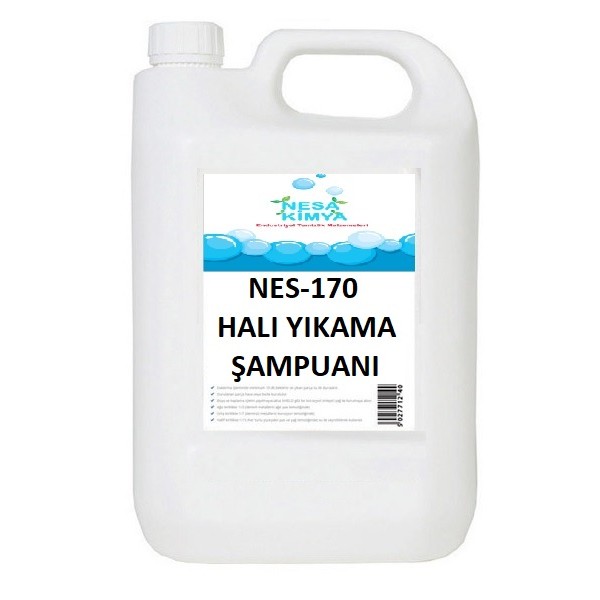 Halı Yıkama Şampuanı — 1 L, 5 L, 30 L ambalaj