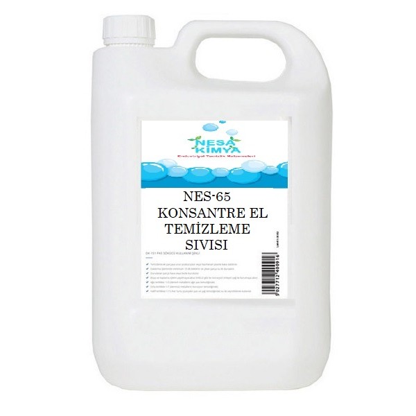 Konsantre El Temizleme Sıvısı — 5 L, 30 L ambalaj