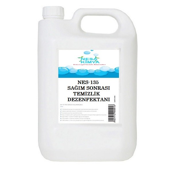 Sağım Sonrası Temizlik Dezenfektanı — 5 KG, 30 L ambalaj