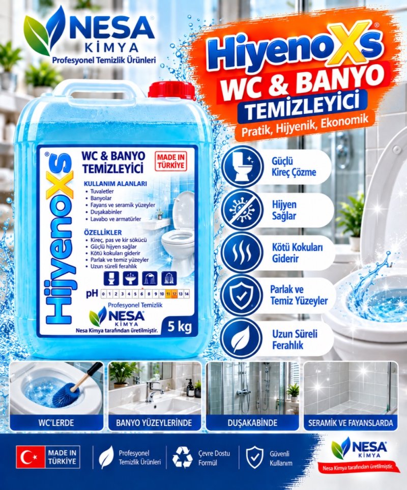 WC Temizleme Sihirli Su — 5 L ambalaj